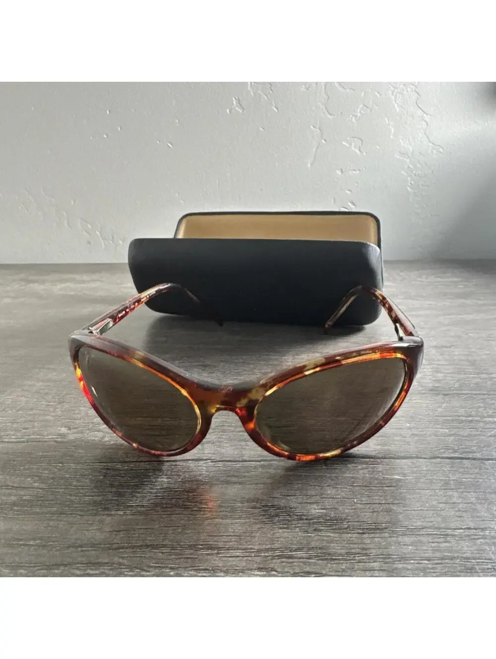 Maui Jim Sunglasses MJ-159-10 Regatta Tortoise FRAMES ONLY Oval WITH CASE